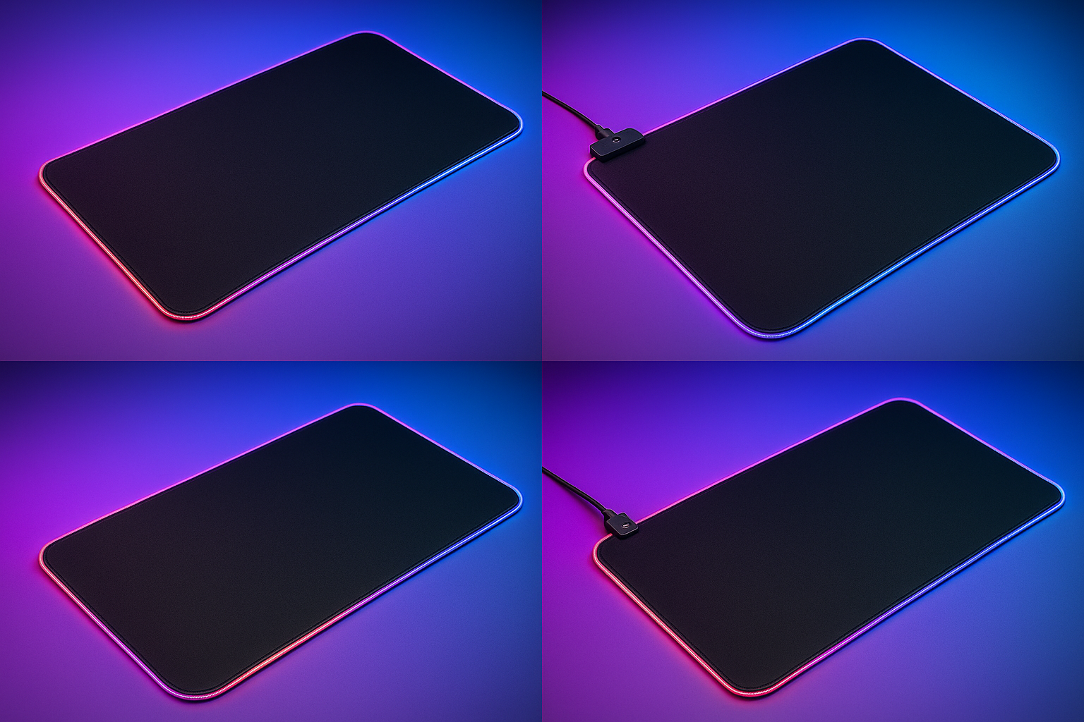 RGB large size custom mouse pad gaming LED table pad color glowing CSGO personalized gaming pad 90x40/80x30